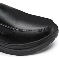 Frauen Ladung Schlupfen Lassige Schuhe Damen Pu Leder Arbeiten Plattform