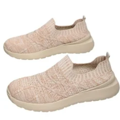 Frauen Turnschuhe Komfort Wohnungen Leicht Arbeit Slip On Wanderschuh Sport Yoga
