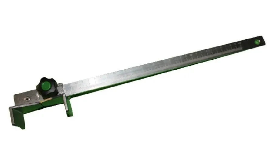 FREUND Alu Lattenmaß Lattenstichmaß Lattenknecht bis 15 - 40 cm Dachdecker