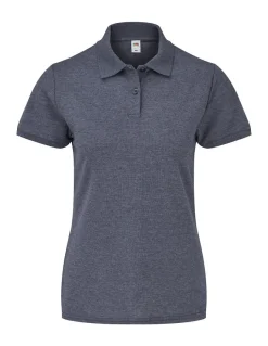 Fruit of the Loom Damen dünnes Poloshirt Polo Mischgewebe 63-212-0 NEU