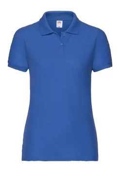 Fruit of the Loom Damen dünnes Poloshirt Polo Mischgewebe 63-212-0 NEU