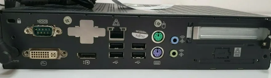 Fujitsu Futro Mini PC Windows XP Maschinen Computer 64GB SSD RS 232 COM 1,2GHz 2