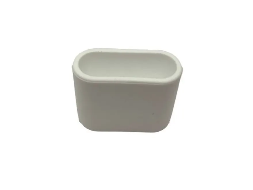 Fußkappe 40x14 mm in weiss oder schwarz