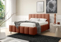 Furnistar Polsterbett LINO mit Bettkasten, Doppelbett mit Stauraum und Lattenrost