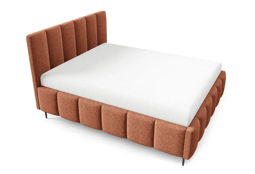 Furnistar Polsterbett LINO mit Bettkasten, Doppelbett mit Stauraum und Lattenrost