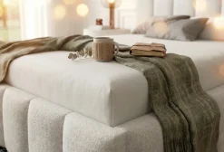 Furnistar Polsterbett LINO mit Bettkasten, Doppelbett mit Stauraum und Lattenrost