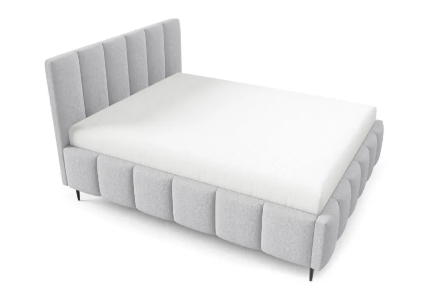 Furnistar Polsterbett LINO mit Bettkasten, Doppelbett mit Stauraum und Lattenrost