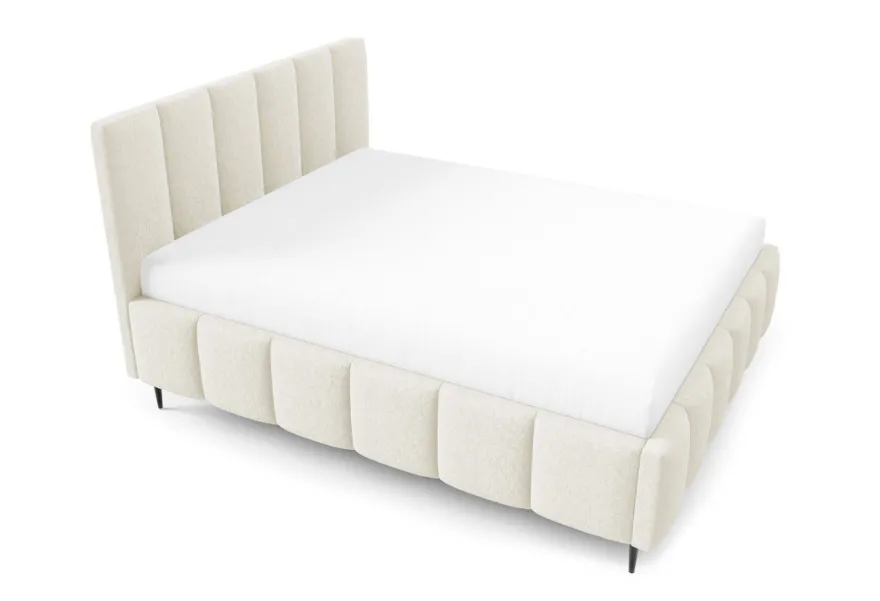 Furnistar Polsterbett LINO mit Bettkasten, Doppelbett mit Stauraum und Lattenrost