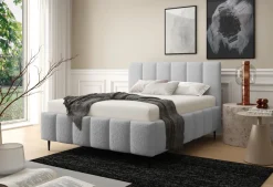 Furnistar Polsterbett LINO mit Bettkasten, Doppelbett mit Stauraum und Lattenrost