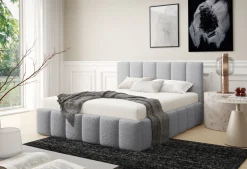 Furnistar Polsterbett LINO mit Bettkasten, Doppelbett mit Stauraum und Lattenrost