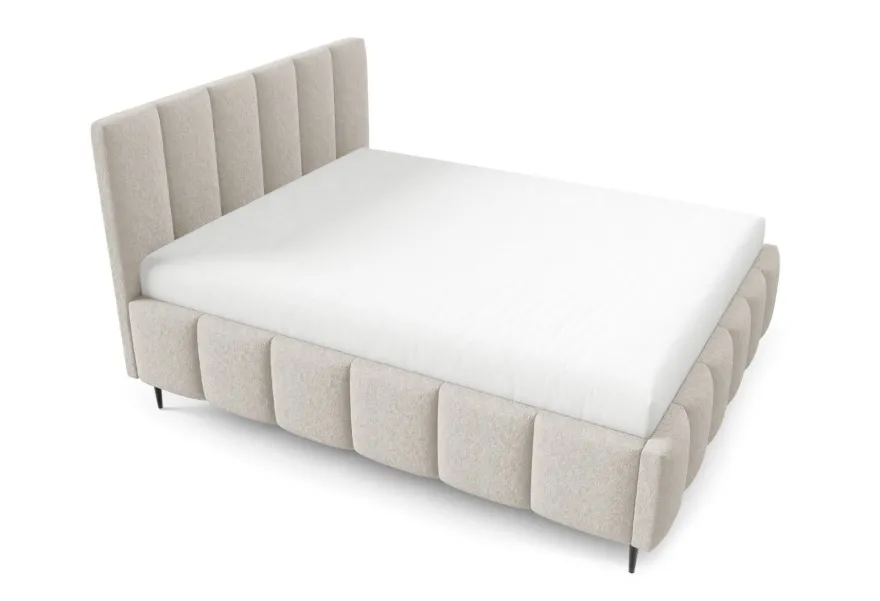 Furnistar Polsterbett LINO mit Bettkasten, Doppelbett mit Stauraum und Lattenrost