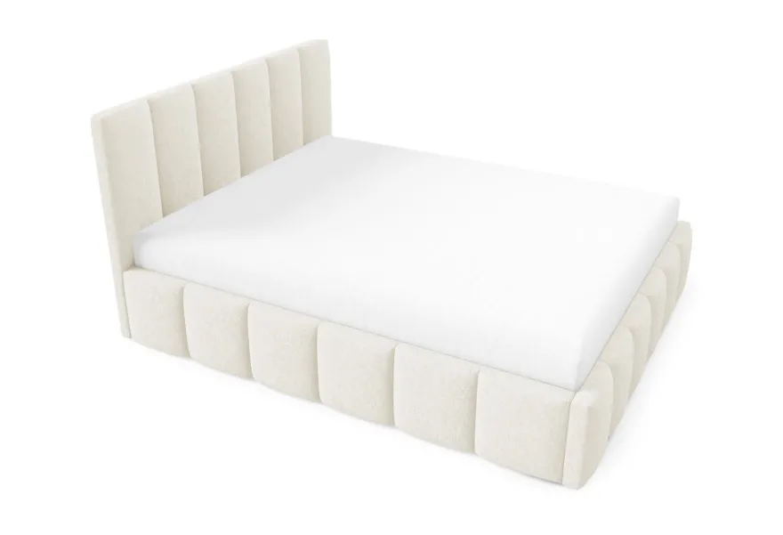 Furnistar Polsterbett LINO mit Bettkasten, Doppelbett mit Stauraum und Lattenrost