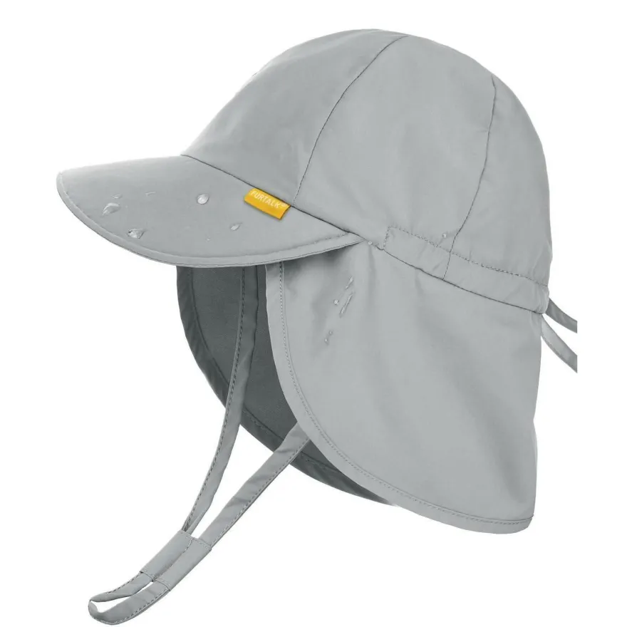 Furtalk Baby Sonnenhut mit Nackenklappe, Kleinkind Kinder UPF 50+ UV-Schutz