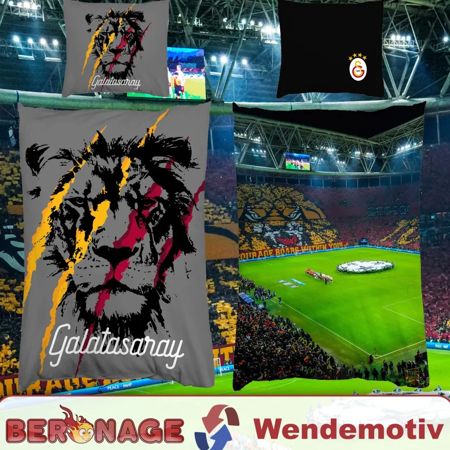 Galatasaray Istanbul RAMS-Park Bettwäsche Linon / Renforcé