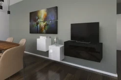 Galicja NX263 Möbel für Wohnzimmer Wohnwand Mediawand Schrankwand Wohnschrank
