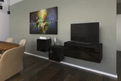 Galicja NX263 Möbel für Wohnzimmer Wohnwand Mediawand Schrankwand Wohnschrank