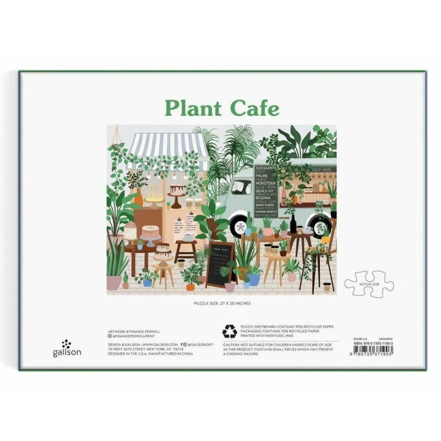 Galison Puzzle Botanical cafe 1000 Teile