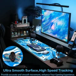 Gaming Mauspad XXL 900x500mm Wasserdicht Anti-Rutsch für PC Laptop