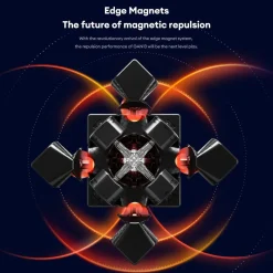 GAN 13 Maglev Frosted Stickerless 3x3 - Zauberwürfel Speedcube Magischer Magic