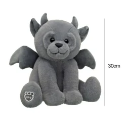 Gargoyle Teddy Weiches Plüschtier Graue Kuschelpuppe Stofftier Kinder Geburtstag