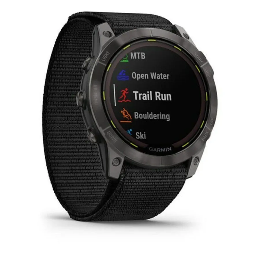 Garmin Enduro 2 Sapphire Solar DLC Titan schwarz/schiefergrau