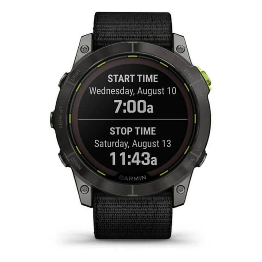 Garmin Enduro 2 Sapphire Solar DLC Titan schwarz/schiefergrau