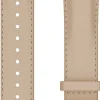 Garmin Ersatzarmband 20mm Leder Beige/Rosegold