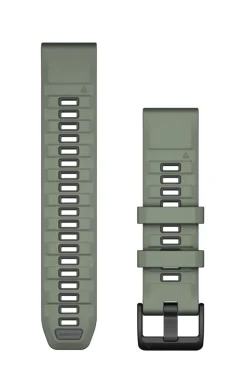 Garmin Ersatzarmband QuickFit 22mm Silikon Weidengrün/Graphit