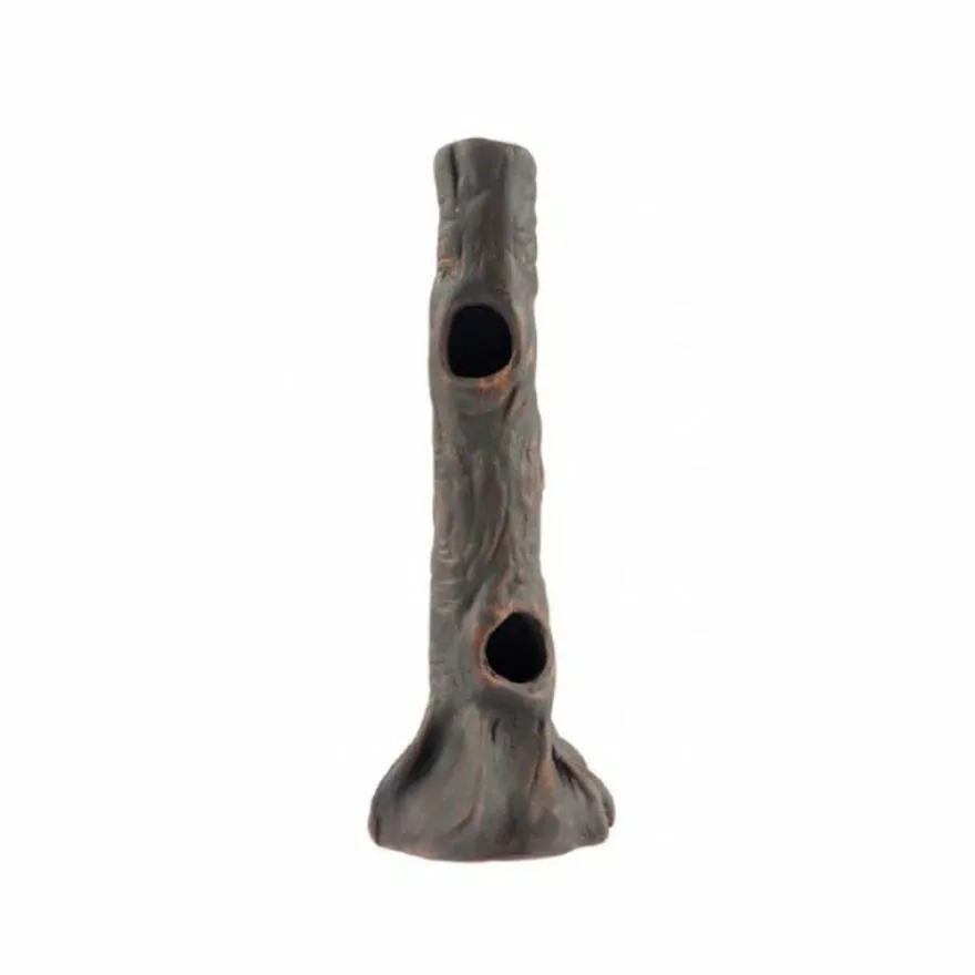 Garnelen Stamm 19x6cm - braun Garnelenhöhle Laichhöhle für Garnelen Aquarium