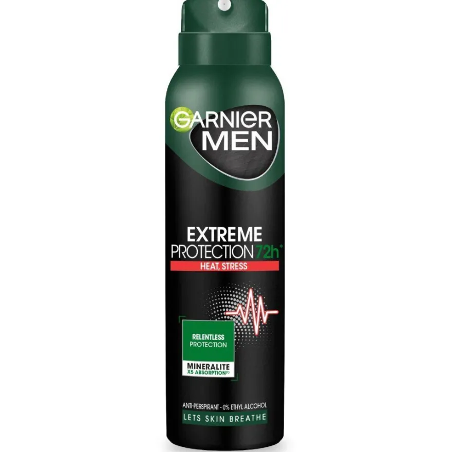 Garnier Men Extreme Protection 72h Spray Deo - Hitze, Stress 150ml