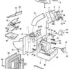 Gebläse für Iwabo S1 S1X S2 30 KW Atmos A25 A45 Pelletbrenner