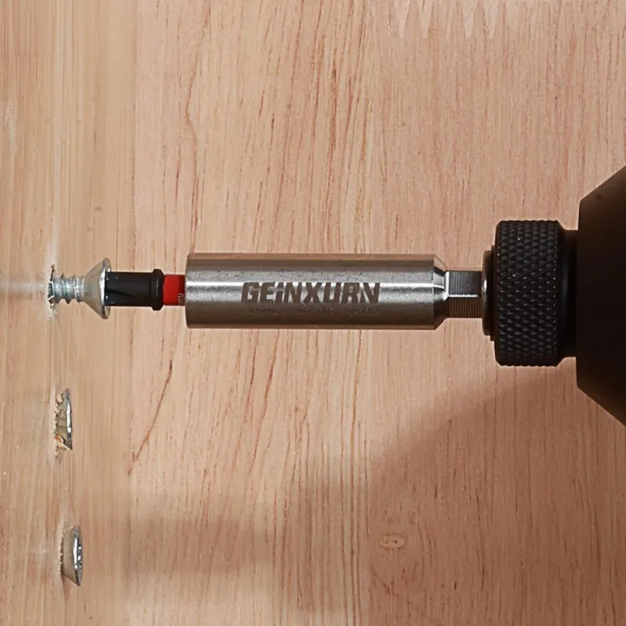 Geinxurn Magnetischer Bithalter Verlängerung 100mm Edelstahl 1/4