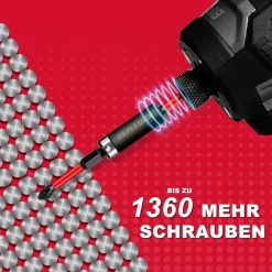Geinxurn 8tlg Magnetischer Bithalter Verlängerung 75mm & 150mm, 1/4