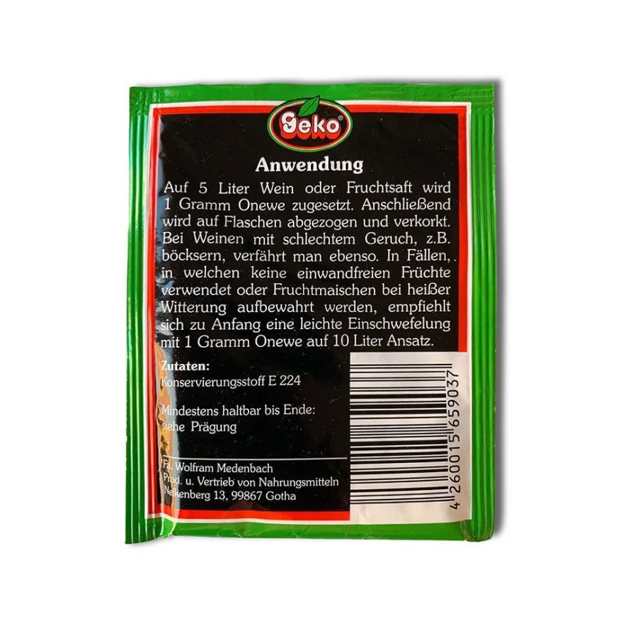 Geko Onewe 20 g, 500 g
