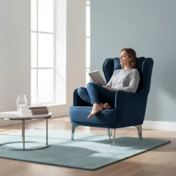 Gemütlicher Sessel mit elegantem Design Perfekt für stilvolles Wohnen