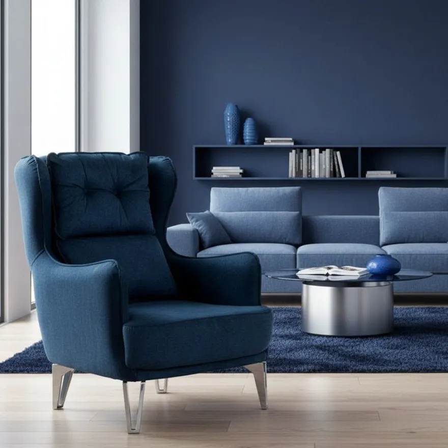 Gemütlicher Sessel mit elegantem Design Perfekt für stilvolles Wohnen