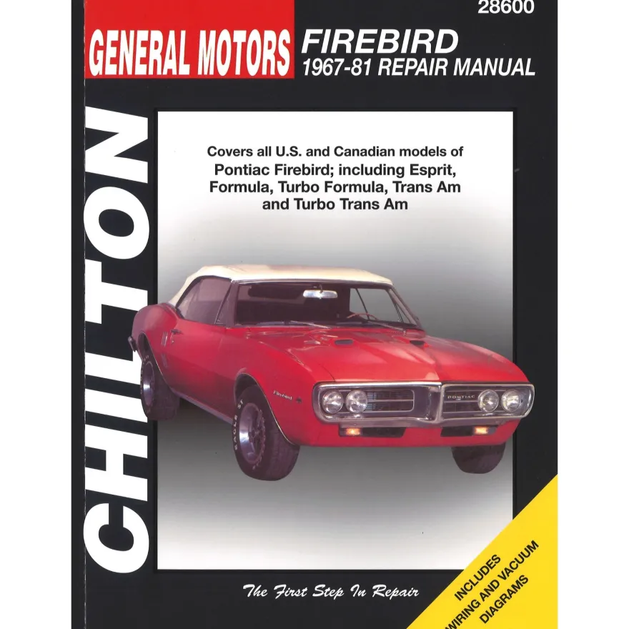 General Motors Pontiac Firebird 1967-1981 Reparaturanleitung Chilton