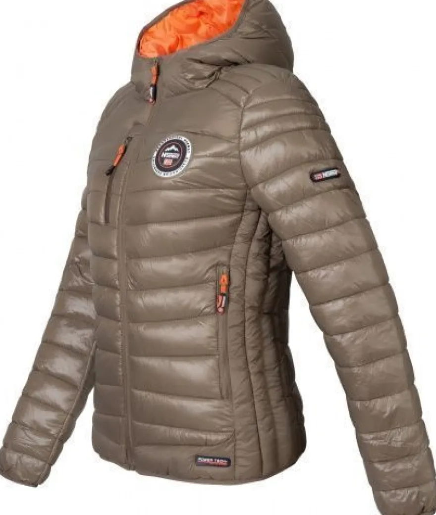 Geographical Norway Damen Steppjacke Winterjacke Übergangsjacke Kapuze D-455 NEU