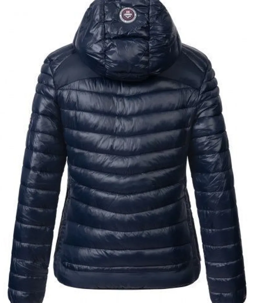 Geographical Norway Damen Steppjacke Winterjacke Übergangsjacke Kapuze D-455 NEU