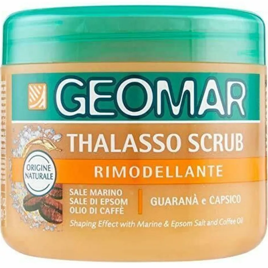 GEOMAR Thalasso Scrub Rimodellante 600g mit Meersalz und Kaffeepulver