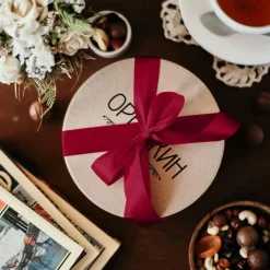 Geschenkband Satinband 10mm 22m Weinrot Weihnachten Hochzeit Geburtstag