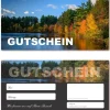 20 Geschenkgutscheine (Waldsee-623) Gutscheine Reisen Urlaub Wellness