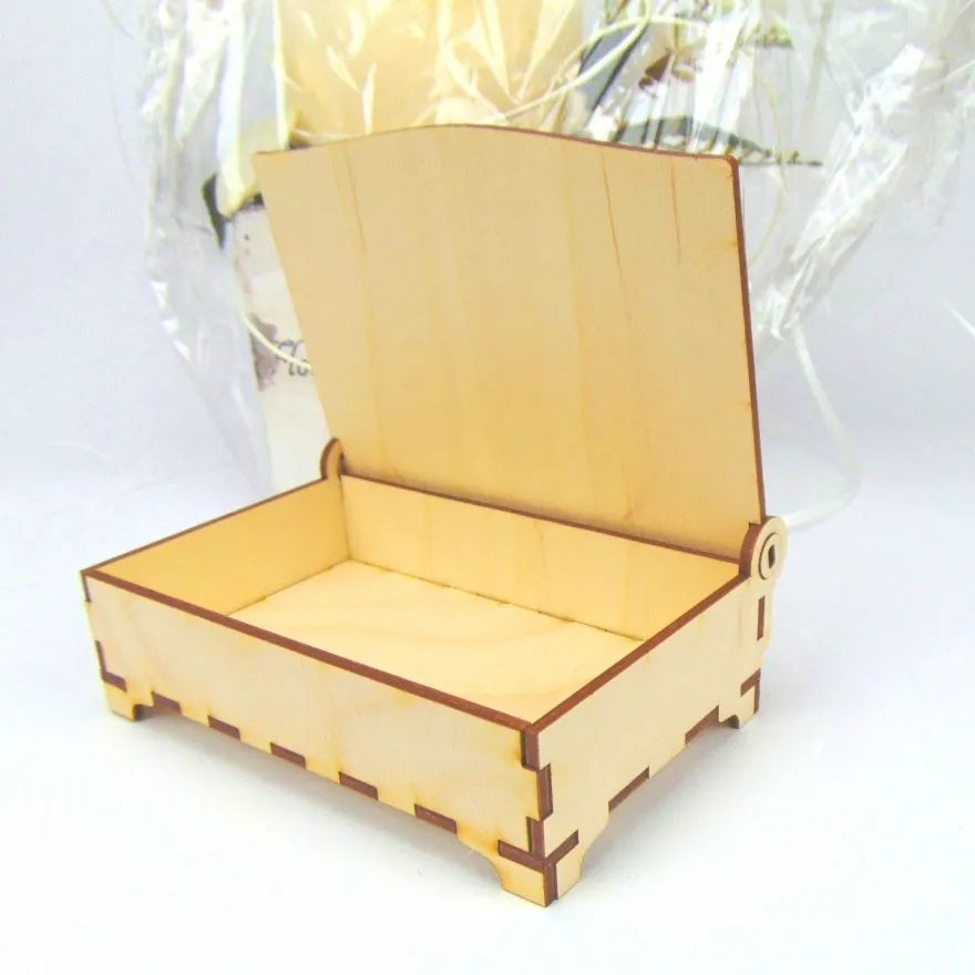 Geschenk zur Geburt Fotokiste Schatzkiste Holz Personalisiert mit Bär Mond Sterne