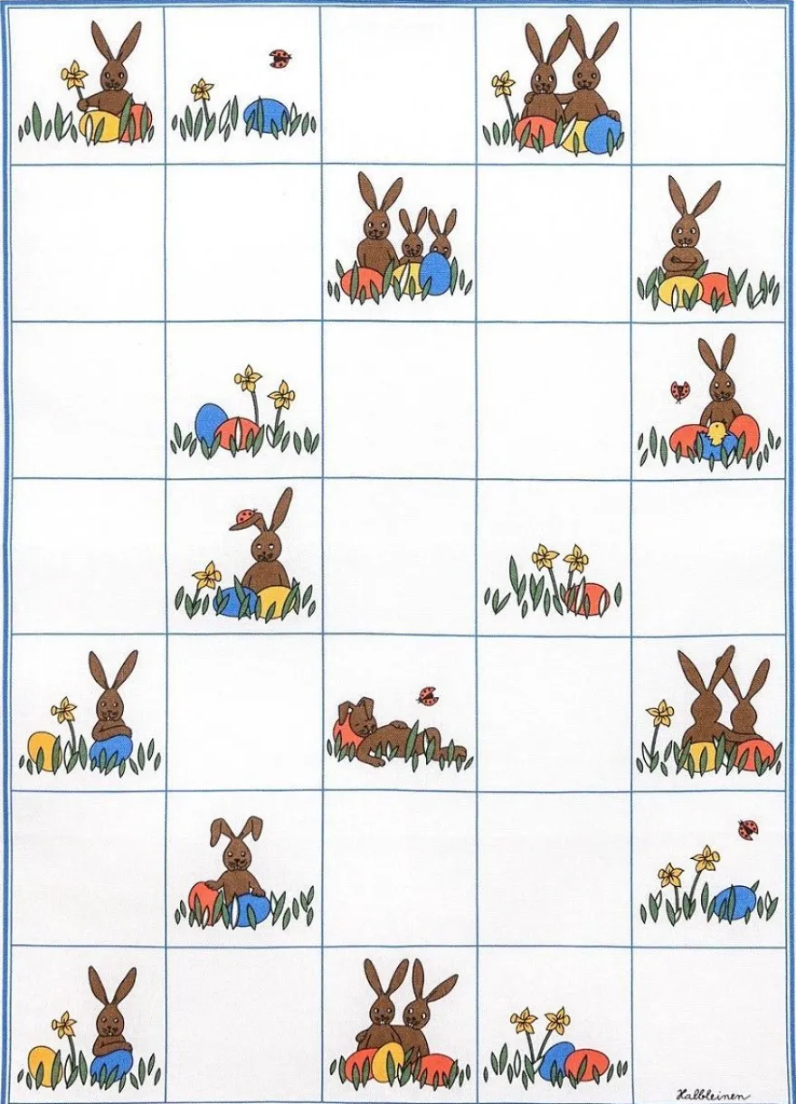 1 Geschirrtuch Ostern Hasen Osterhasen, Geschirrtücher Mitbringsel Geschenkidee Tuch