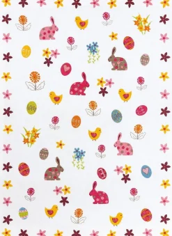 1 Geschirrtuch Ostern Hasen Osterhasen, Geschirrtücher Mitbringsel Geschenkidee Tuch