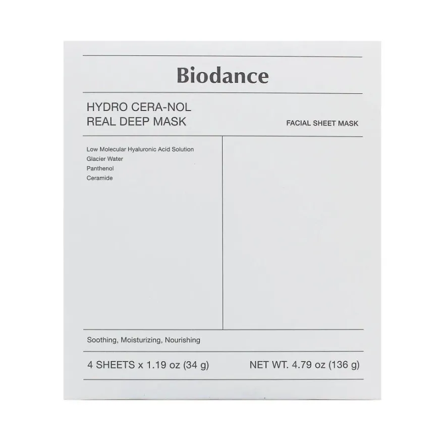 Gesichtsmaske Hydro Cera-NOL ( eal Deep Mask) 4 Stück