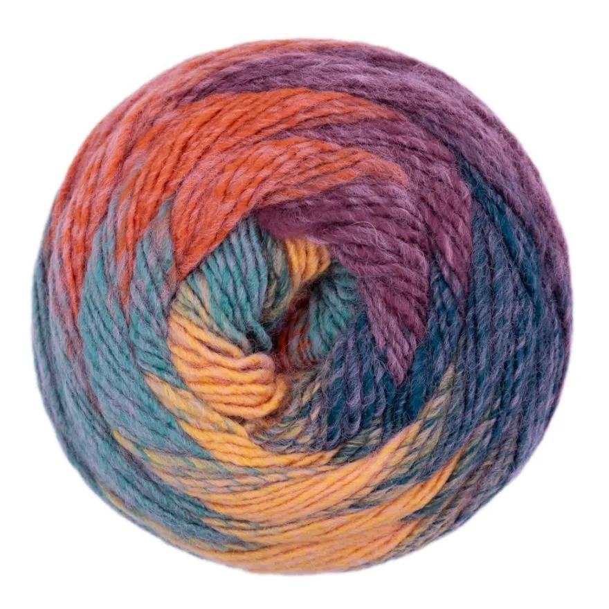 200g Gründl Lucky Soft II - Farbverlaufsgarn für Loops Schal Pullover - mit Wolle