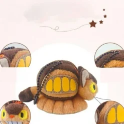 Ghibli Mein Nachbar Totoro Katzenbus Plüschtiere Kinder Plüsch Spielzeug