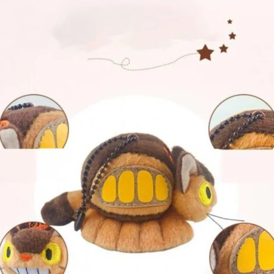 Ghibli Mein Nachbar Totoro Katzenbus Plüschtiere Kinder Plüsch Spielzeug