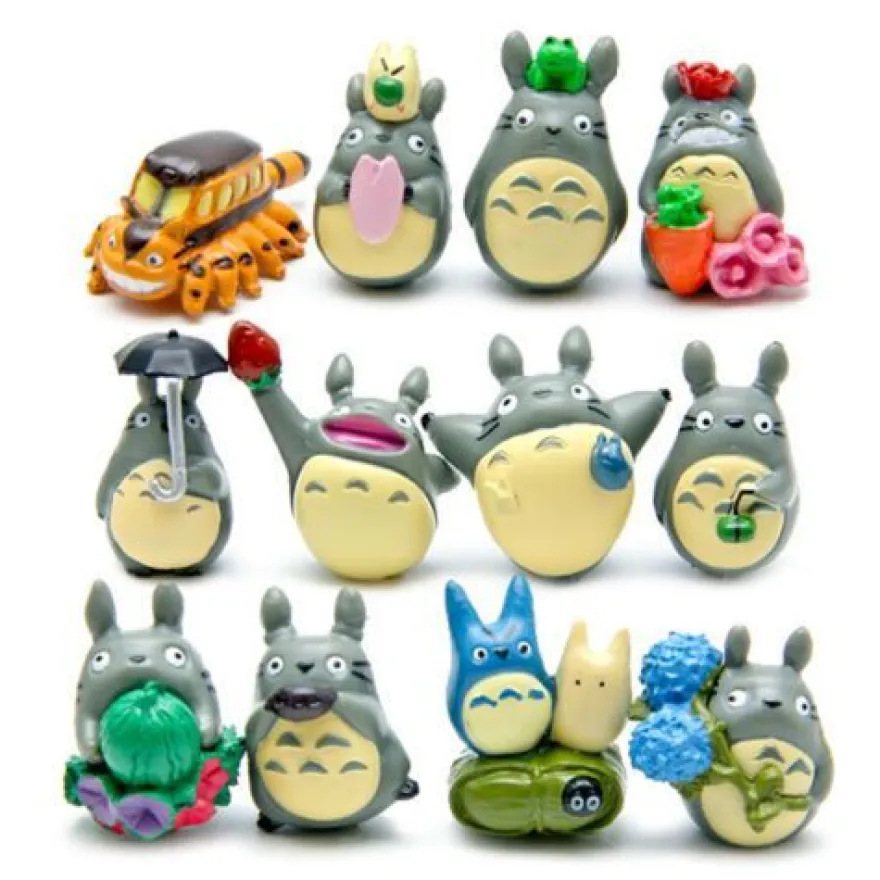 Ghibli Mein Nachbar Totoro Katzenbus Plüschtiere Kinder Plüsch Spielzeug
